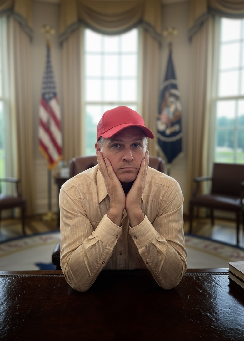 Mr. Pres hero artwork — Oval Office